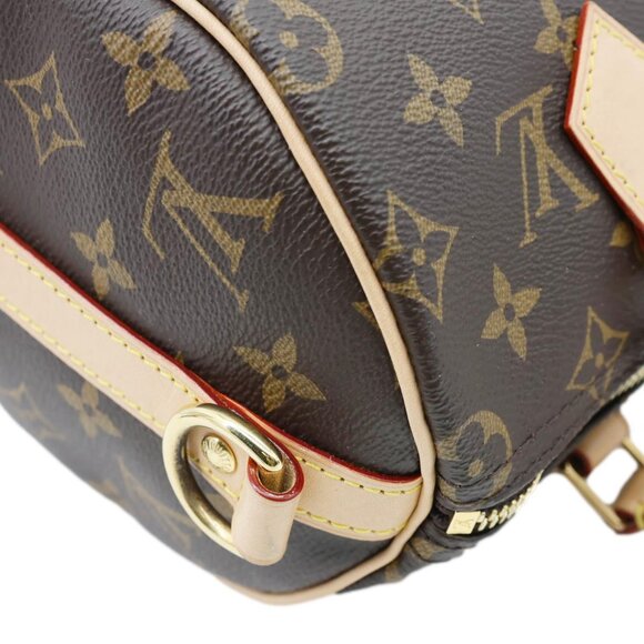 Louis Vuitton  Speedy 25 Bandouliere Monogram Canvas Shoulder Bag Brown - Picture 6 of 16
